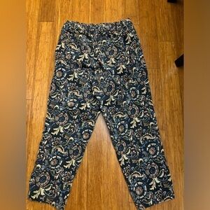 Loft High Ride Straight Corduroy Pants. Size L.
